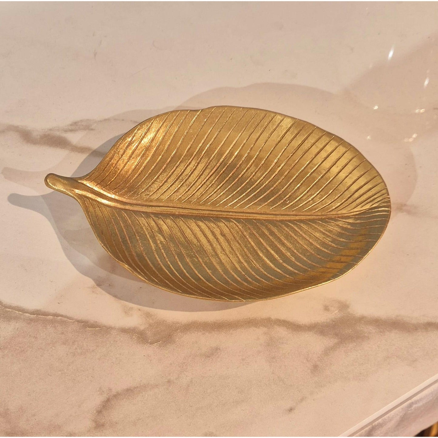 Svuota tasche foglia gold -B- 20L x 13,5 cm