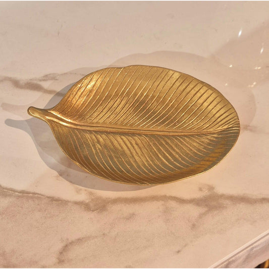 Svuota tasche foglia gold -B- 20L x 13,5 cm