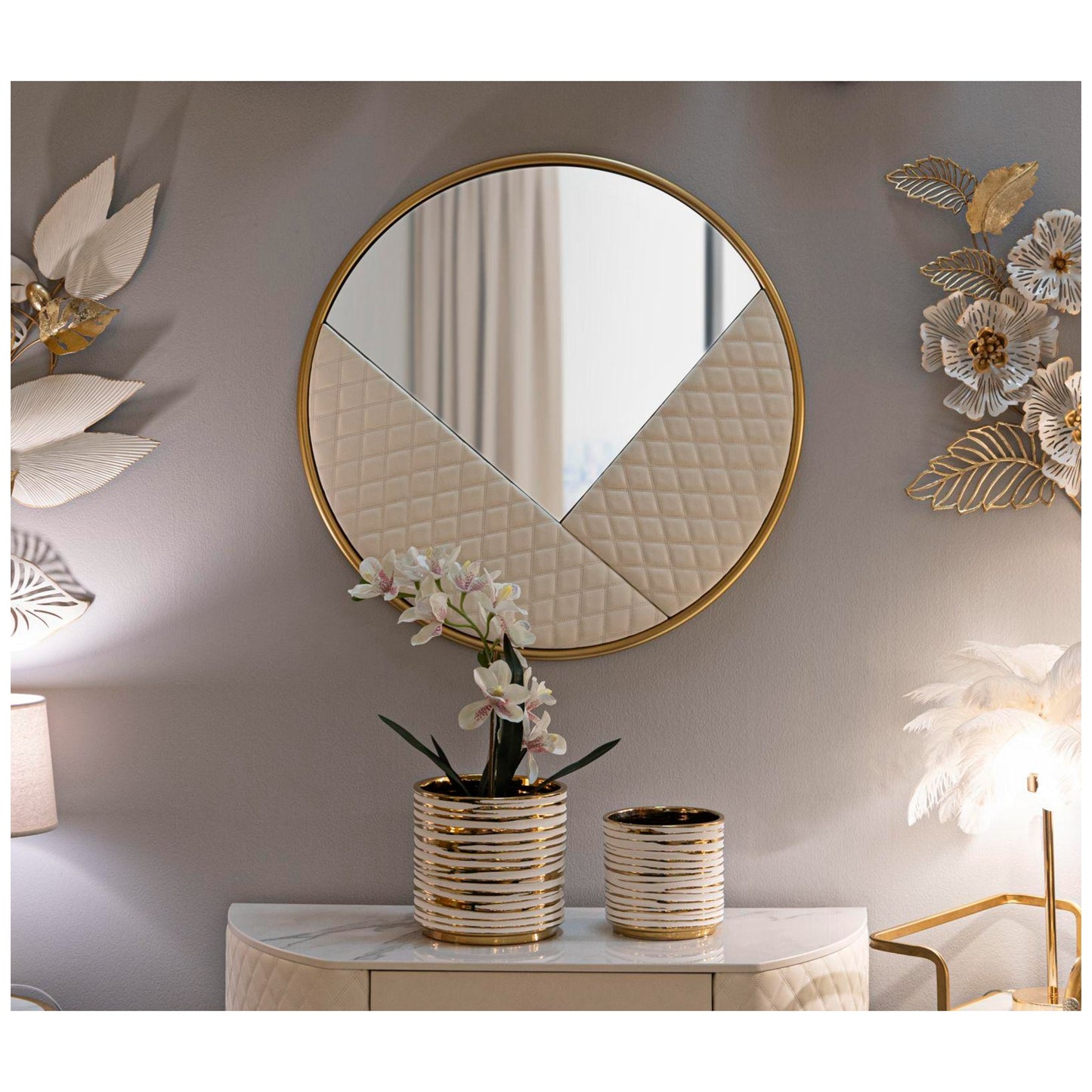 SPECCHIO DA MURO SHARON CM Ø80X3