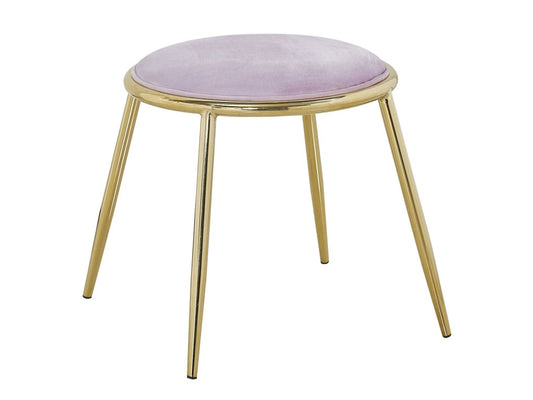 POUF/SGABELLO GLAM EMILY LILLA diam 45 x 45H cm