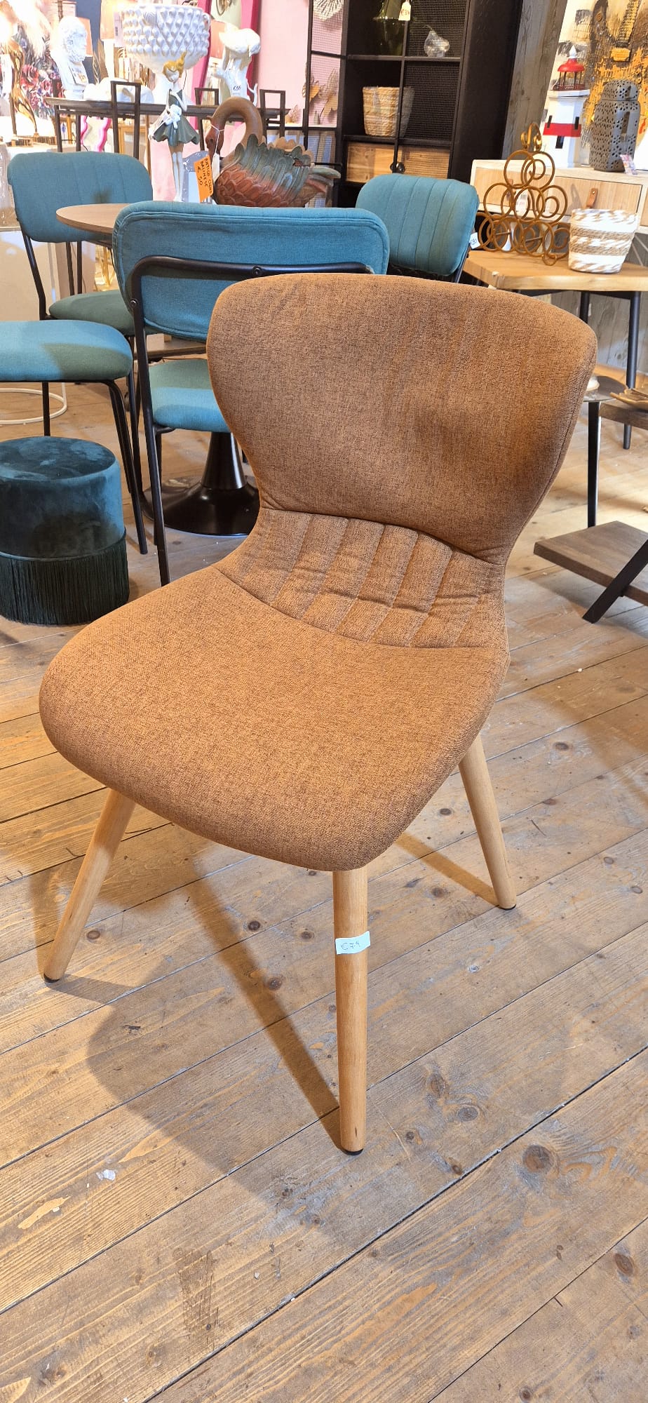 SEDIA A POLTRONCINA MOOVE TABACCO 45LX47X80H (35p cm seduta)
