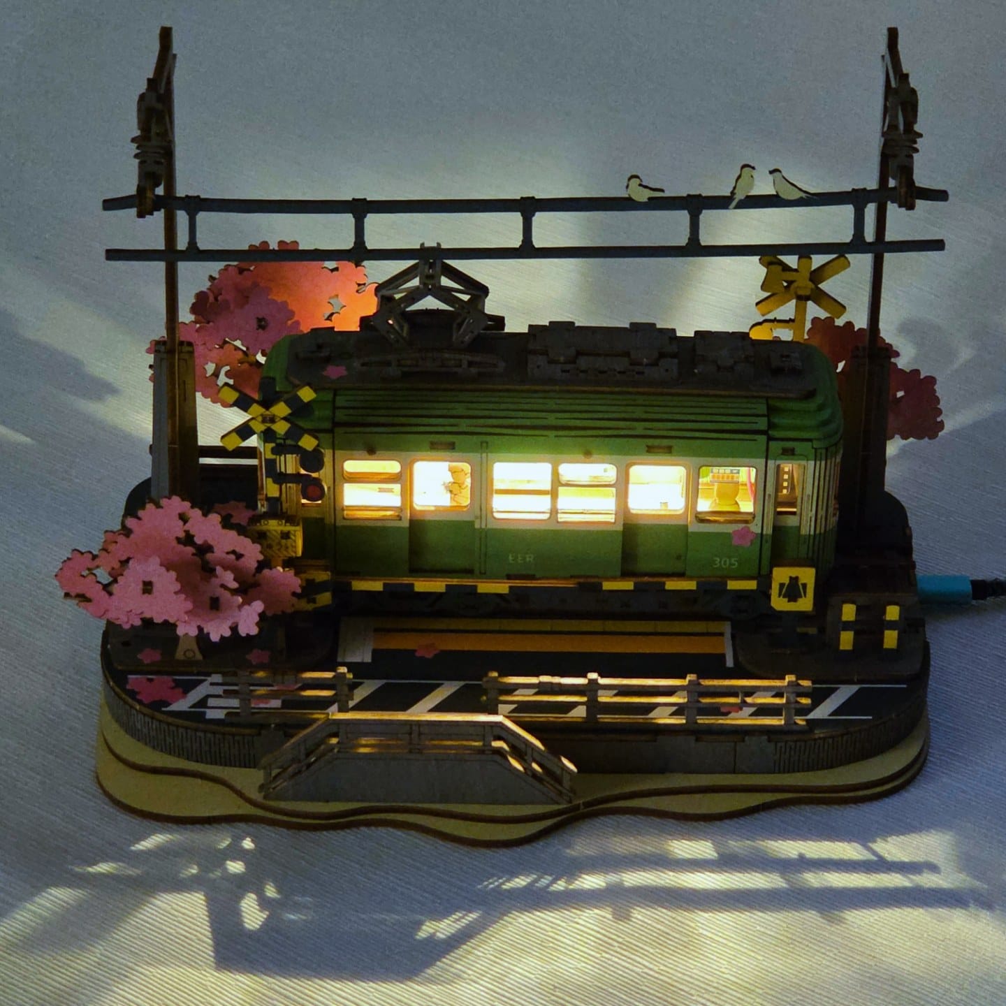 TRAM GIAPPONESE CON LUCE