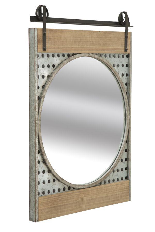 Specchio da muro West. Misure: 63,5 x 4 x 89.