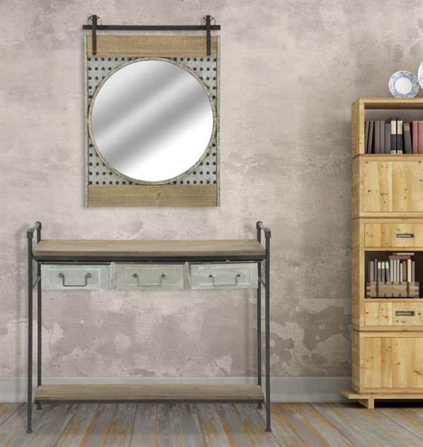Specchio da muro West. Misure: 63,5 x 4 x 89.