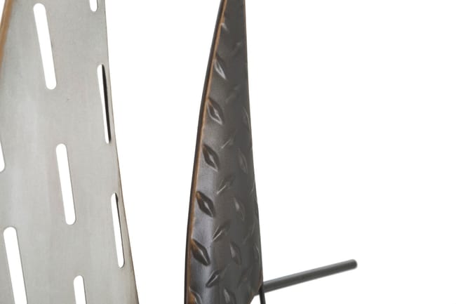 Decorazione in Metallo 3D Barche 5, L100xP3xA44 cm