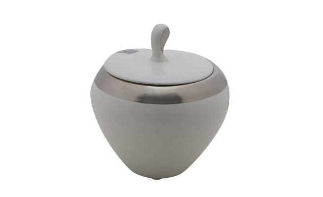 Cofanetto/svuotatasche in ceramica mela 14/15 cm