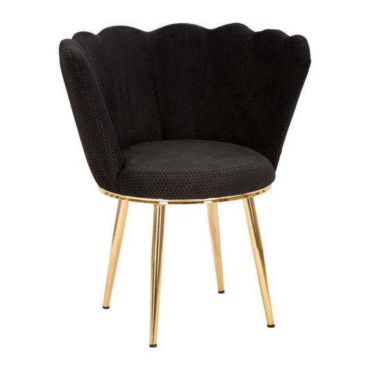 POLTRONA MINDY NERA CM 70X63X83