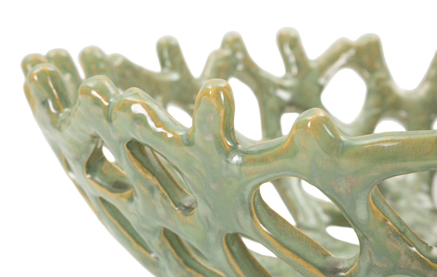 CentroTavola decorativo CORAL Ø 35x13 cm