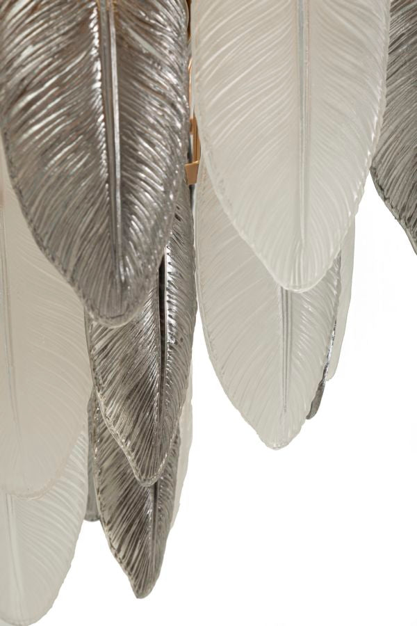 LAMPADARIO LEAFY diam 60x40-87 cm