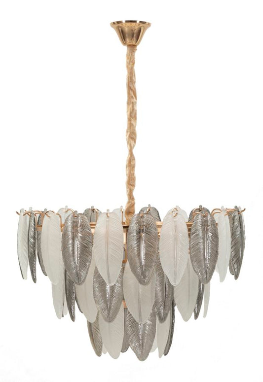 LAMPADARIO LEAFY diam 60x40-87 cm