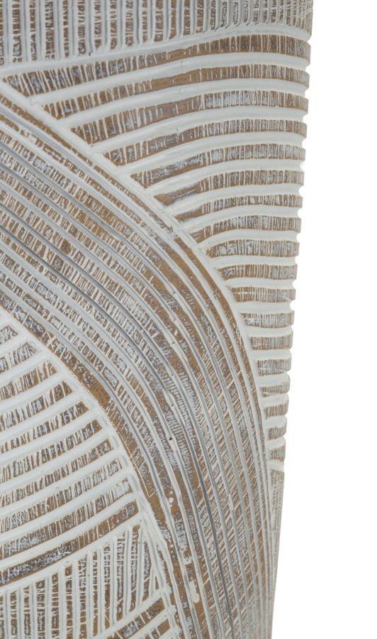 VASO RESINA WOODY CM Ø 19X55
