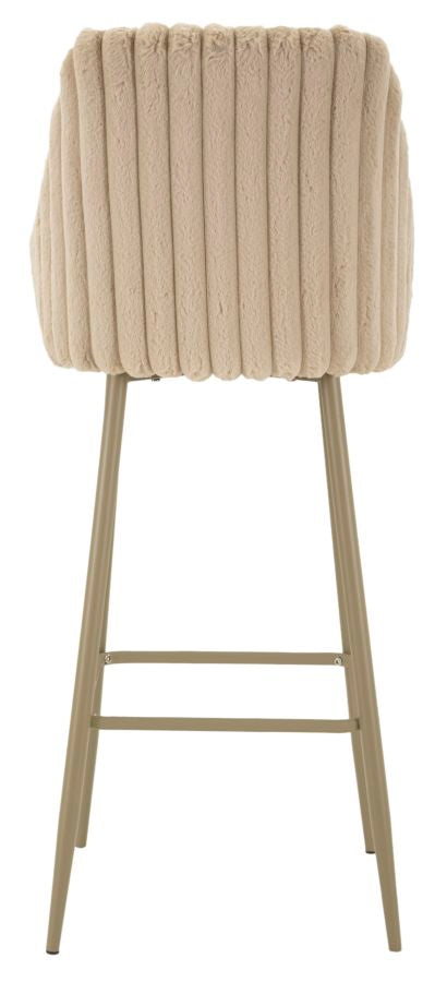 SGABELLO BAR ALASKA -A- CREMA SET 2 PZ 52x46x111 cm (ALTEZZA SEDUTA CM78)