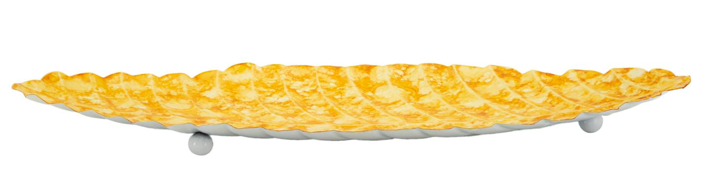 Svuotatasche decorativo DROP Yellow 57x27 cm