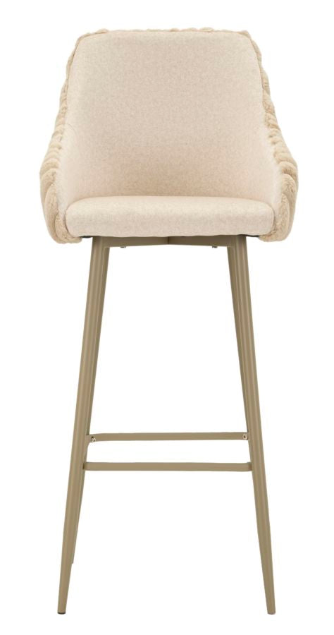 SGABELLO BAR ALASKA -A- CREMA SET 2 PZ 52x46x111 cm (ALTEZZA SEDUTA CM78)