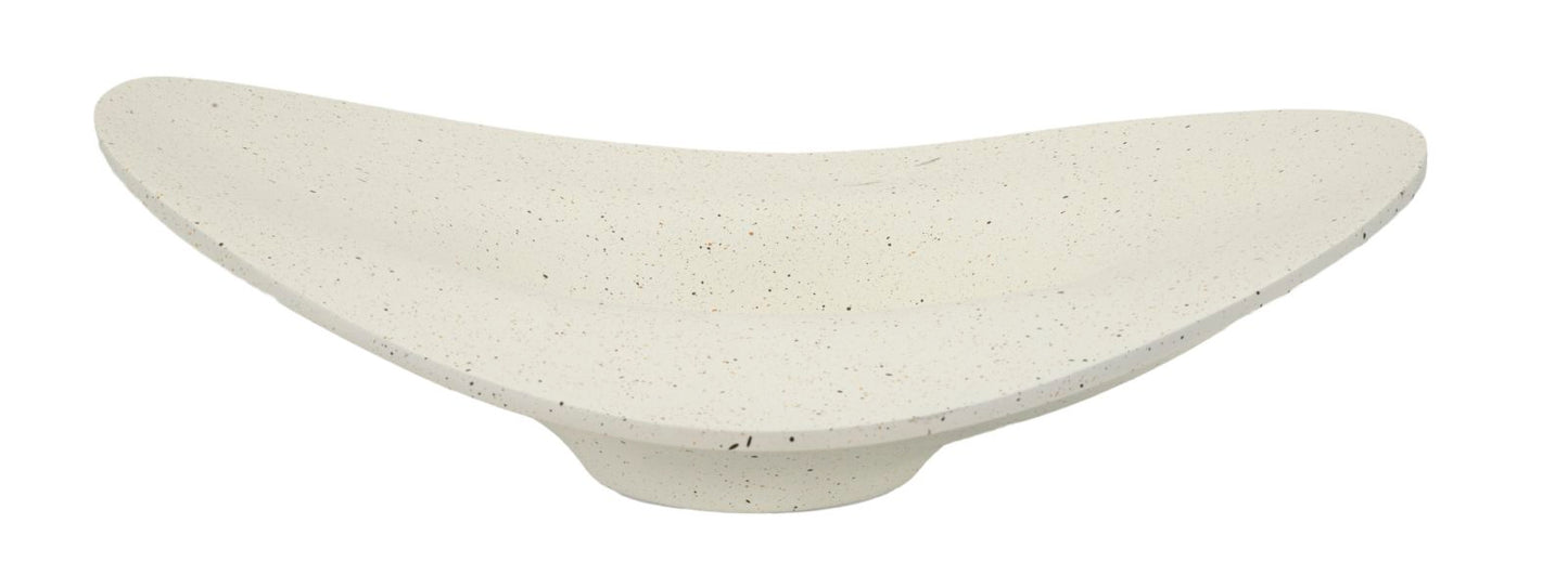 CentroTavola Elegant 41x41 cm in Resina Bianca Opaca