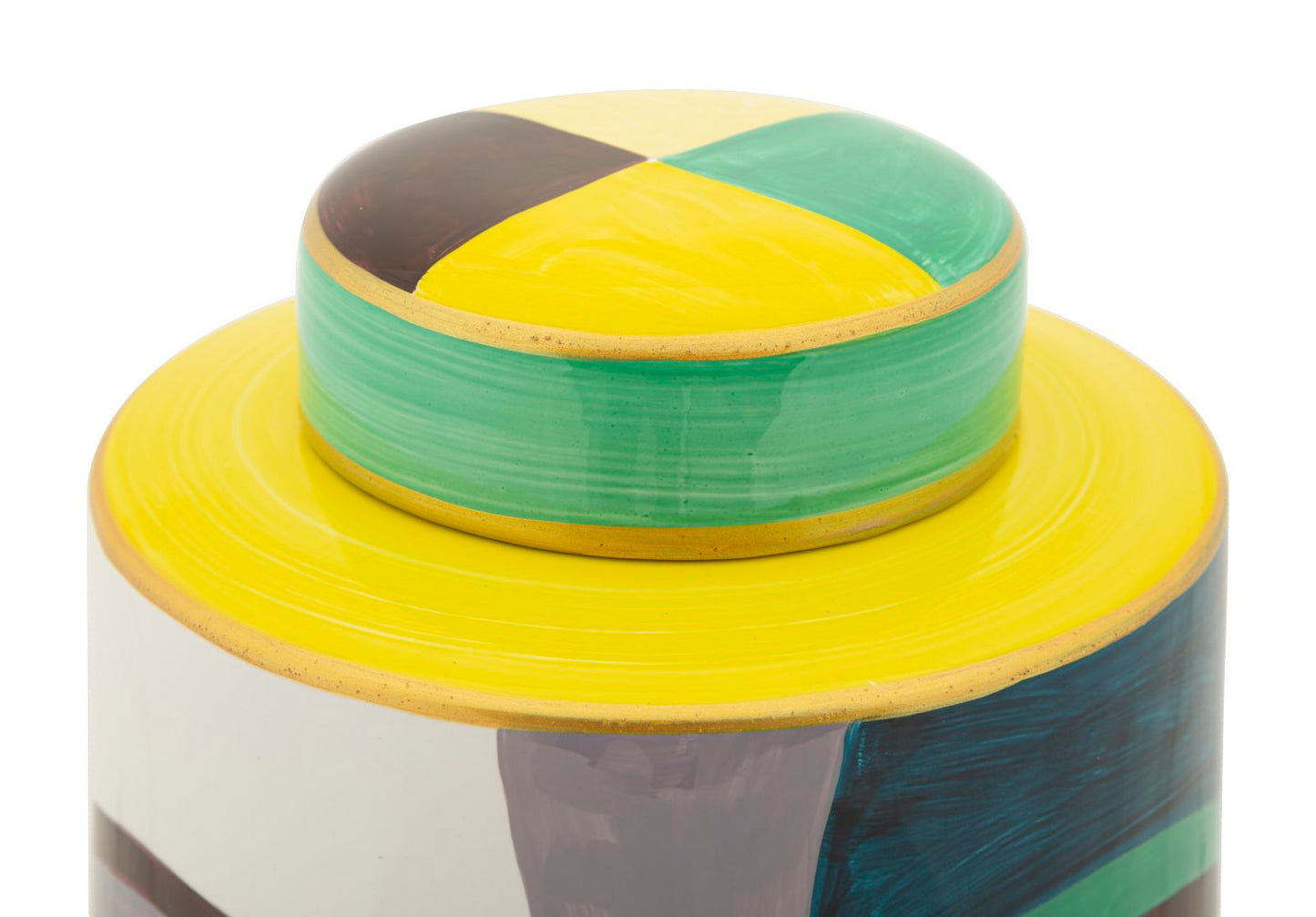Vaso Piccassy Top in Ceramica Multicolore H 33 cm