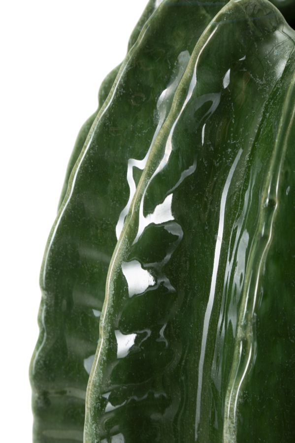 Vaso Cactus Ball Ø 28x31 cm – Vaso Decorativo Tondo con Finitura Opaca Naturale