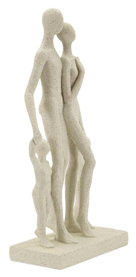 STATUETTA FAMILY STONS CM 16X8X30,5