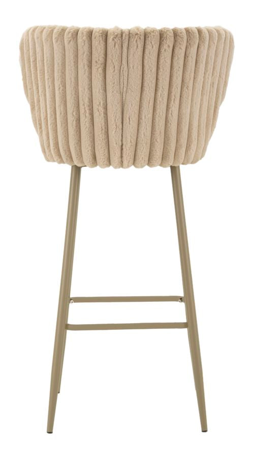 SGABELLO BAR ALASKA -B- CREMA SET 2 PZ 55x58x106 (ALTEZZA SEDUTA CM77)