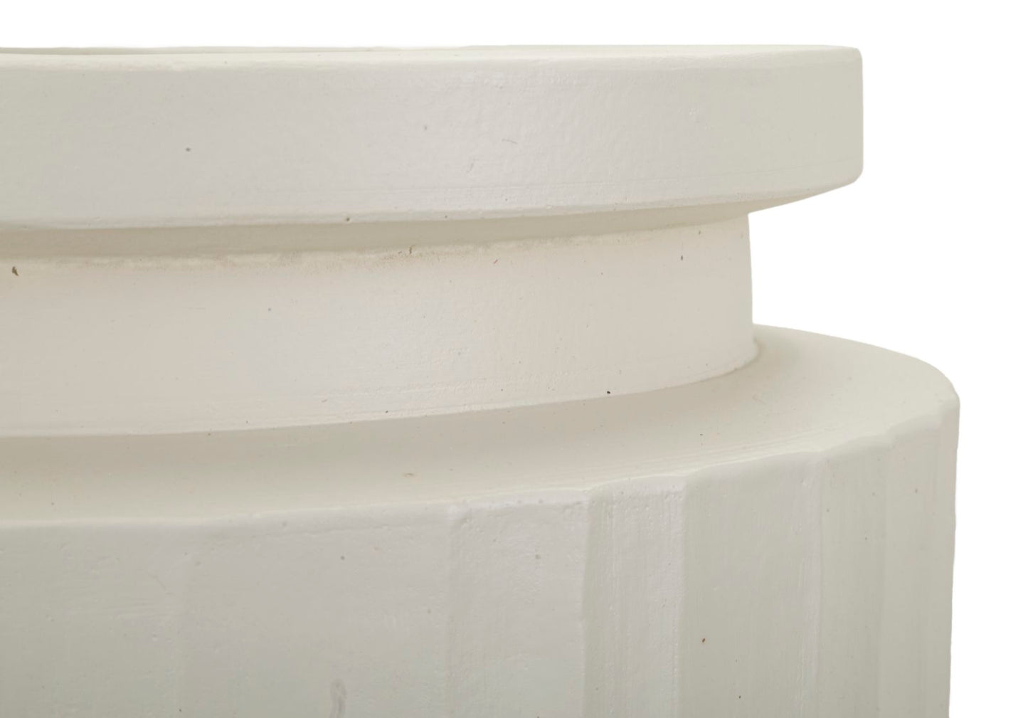 Vaso High Ø32x80 cm – Vaso Decorativo Slanciato con Finitura Effetto Pietra