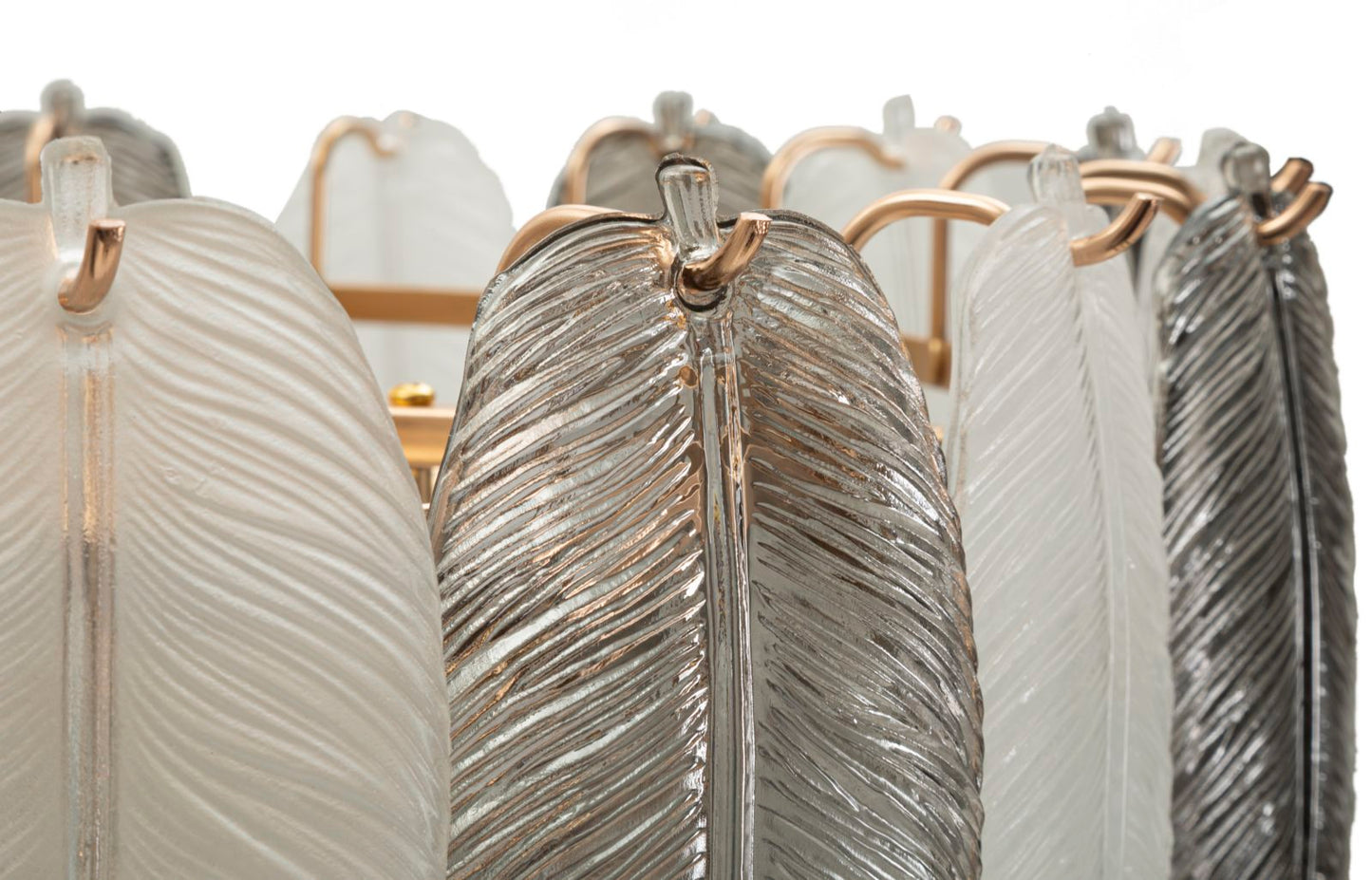 LAMPADARIO LEAFY diam 60x40-87 cm