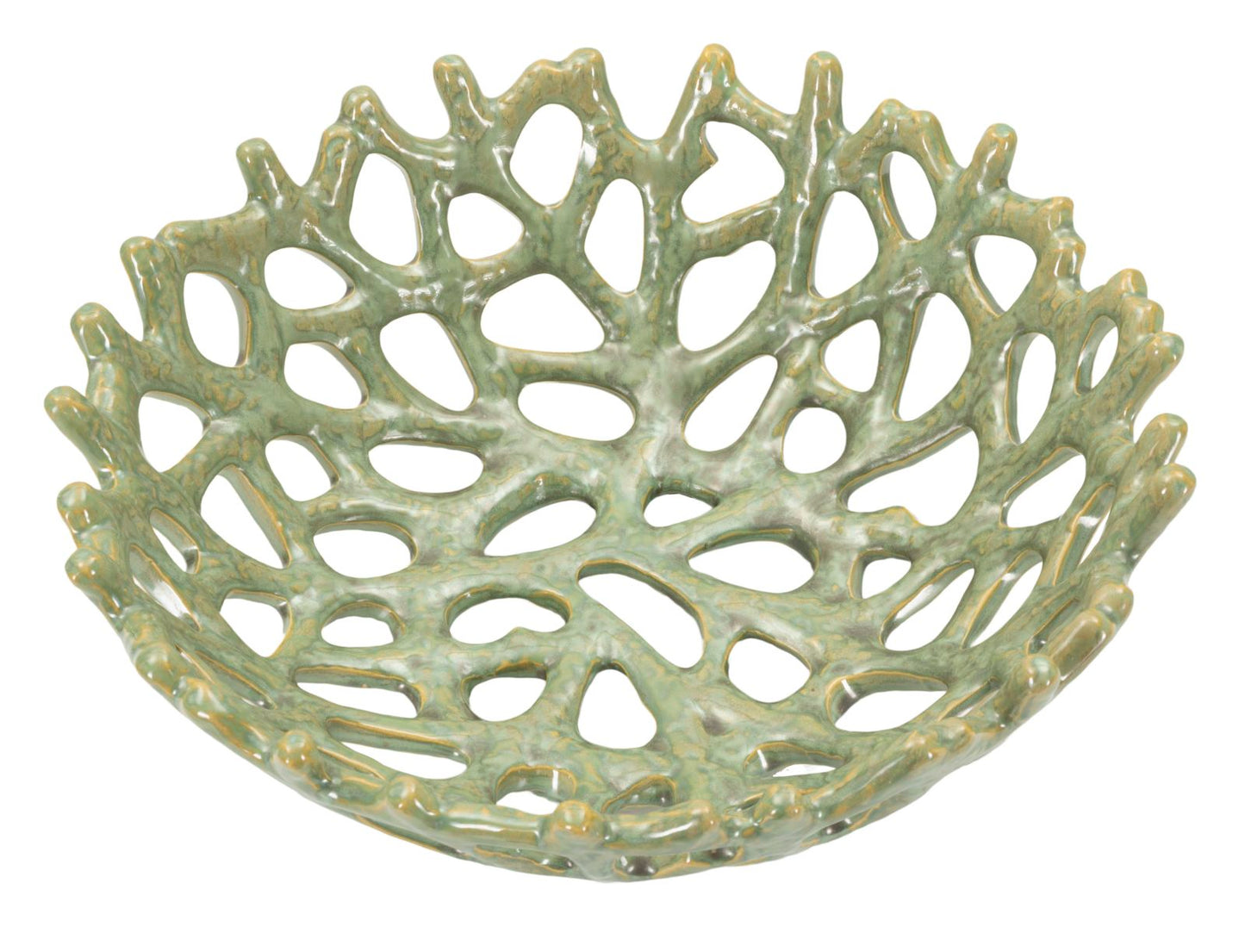 CentroTavola decorativo CORAL Ø 35x13 cm