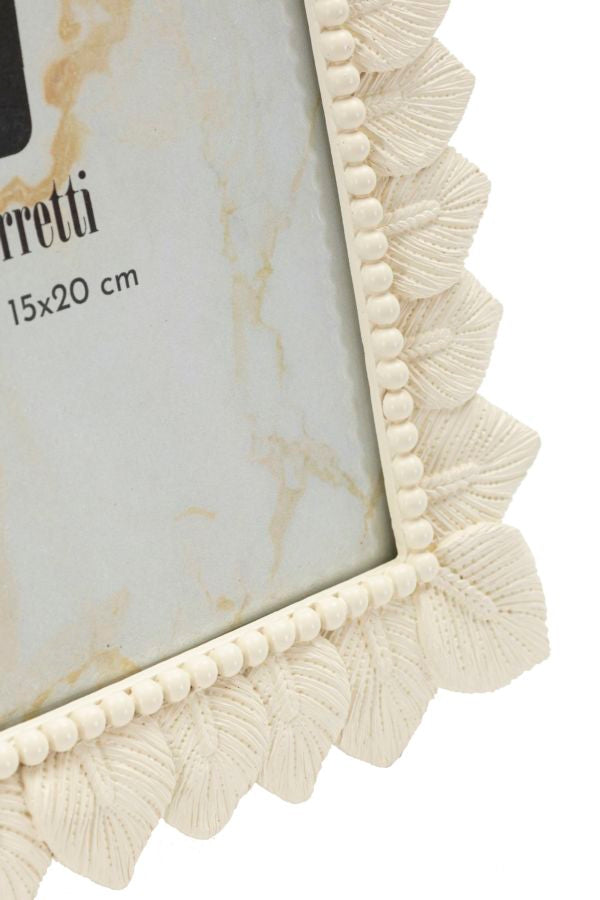 Cornice Light Leaf 21,3x26,5 cm in Resina – Interno 15x20 cm