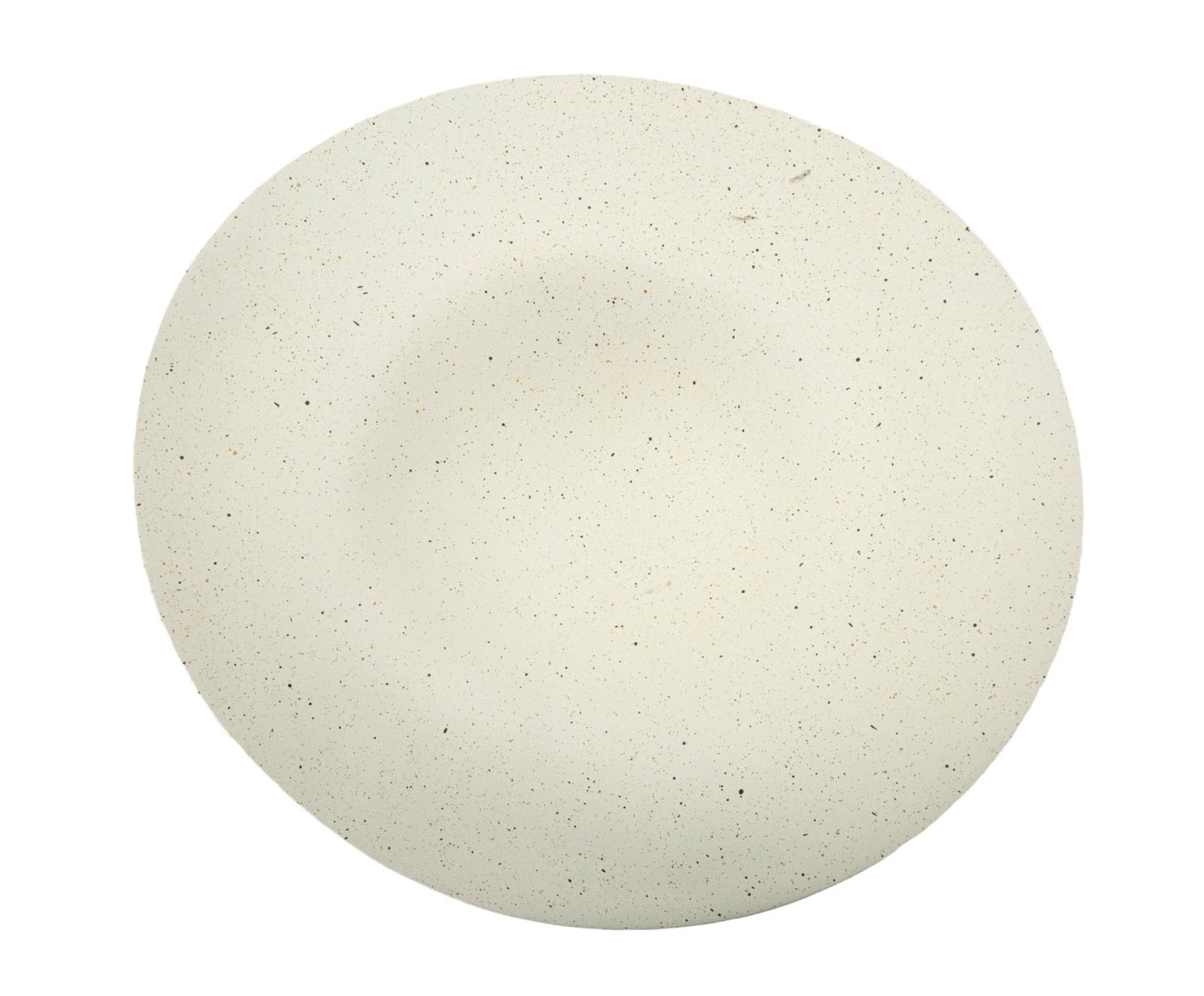 CentroTavola Elegant 41x41 cm in Resina Bianca Opaca