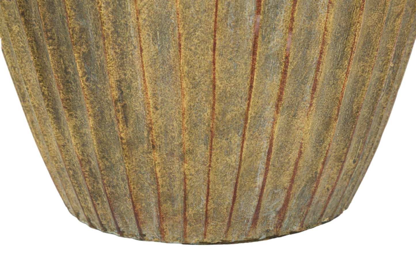 Vaso Breeze Ø25x52,5 cm – Vaso Alto Decorativo con Finitura Effetto Pietra