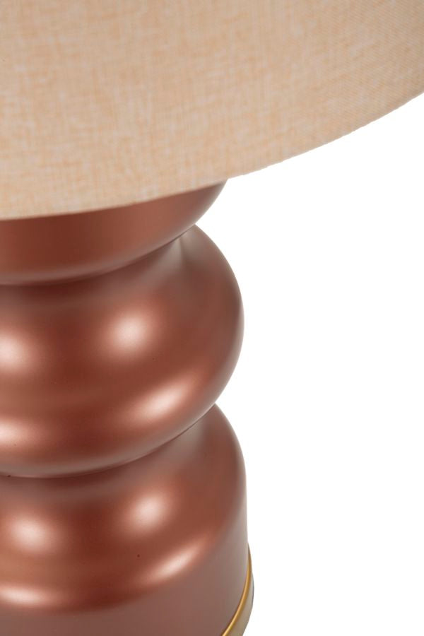 Lampada da Tavolo Rosenthal in Metallo e Vetro Ø40,5 x H69,5 cm – Design Moderno e Raffinato