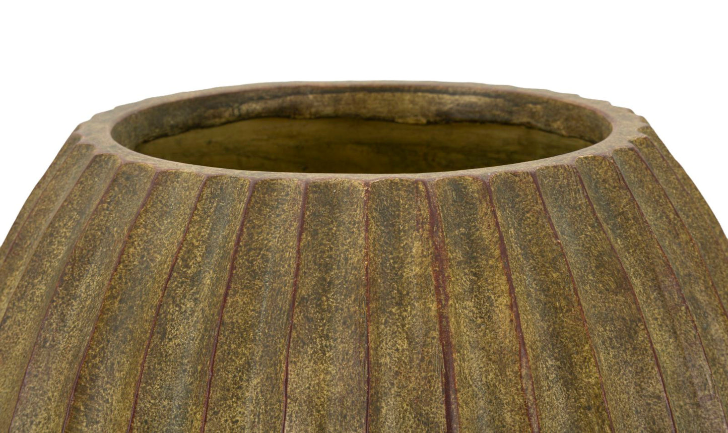 Vaso Breeze Ø32x32,5 cm – Finitura Naturale per Arredi Boho e Scandi