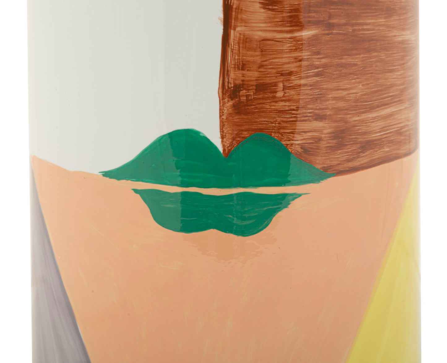 Vaso Piccassy Tall in Ceramica Multicolore H 40 cm – Mauro Ferretti