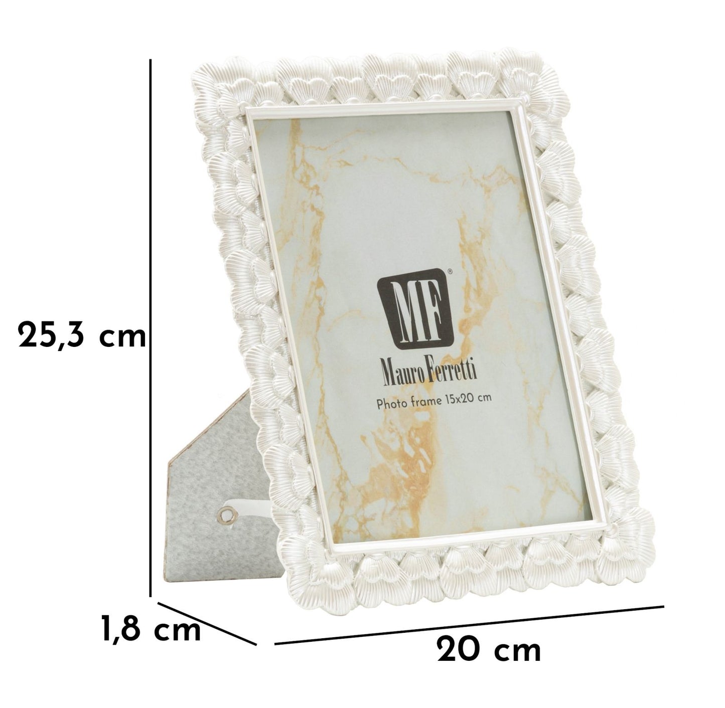 Cornice “Hearty” 20 × 1,8 × 25,3 cm (foto 15 × 20 cm) – stile romantico