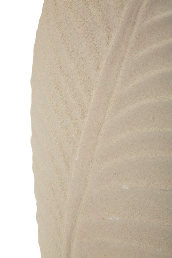 Vaso Dune Tall 18x9,5x29,5 cm – Vaso Decorativo Verticale con Texture a Onde