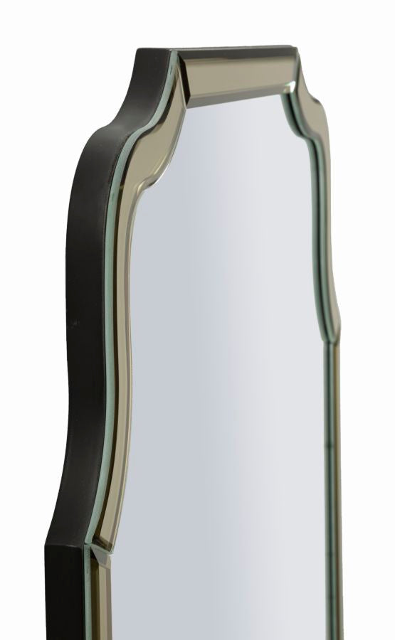 SPECCHIO DA MURO ISTANBUL ORO CM 60X2X150 (MISURA SPECCHIO CM 54X143,5)