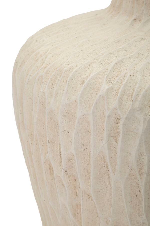Vaso Shade Ø32x40 cm – Vaso Alto con Finitura Effetto Pietra Naturale
