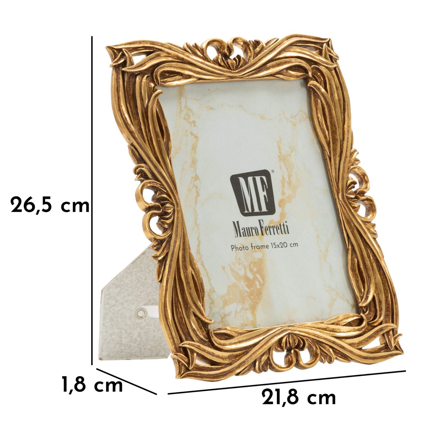 Cornice Baroque 21,8x1,8x26,5 cm in stile classico