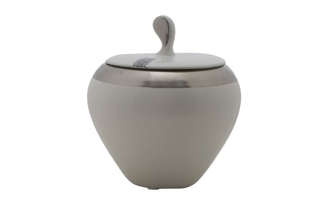 Cofanetto/svuotatasche in ceramica mela 14/15 cm